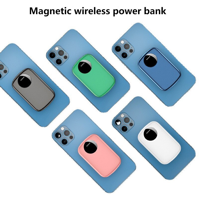 magnetic wireless portable phone charger