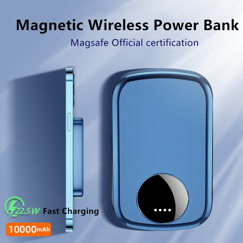 magnetic wireless portable phone charger